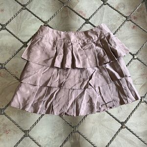 Banana Republic silk pleated skirt